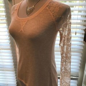 CUTE! CANDIES PINK SWEATER -Pullover- Caravan Lace